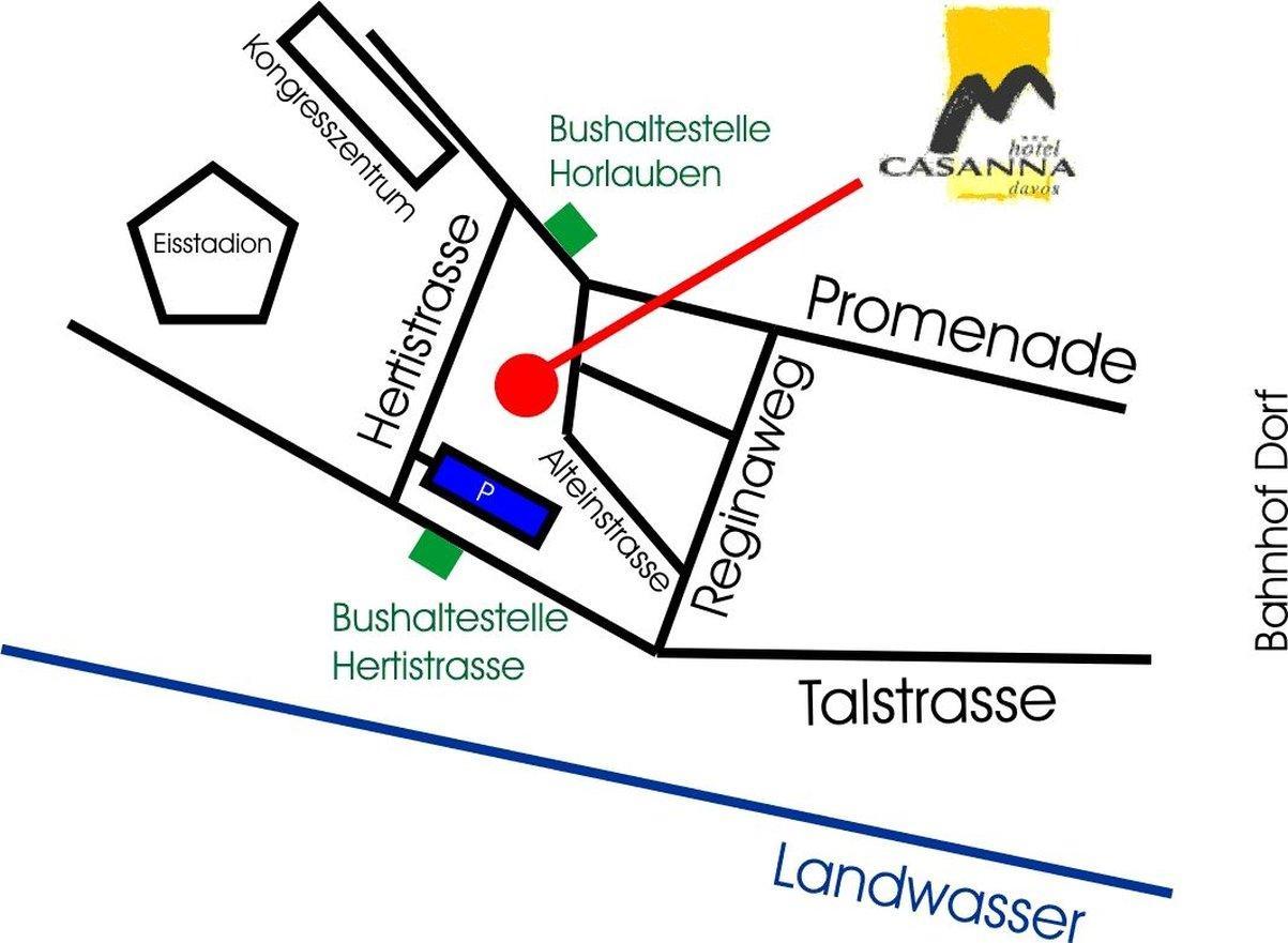 Casanna Hotel Davos City Center المظهر الخارجي الصورة